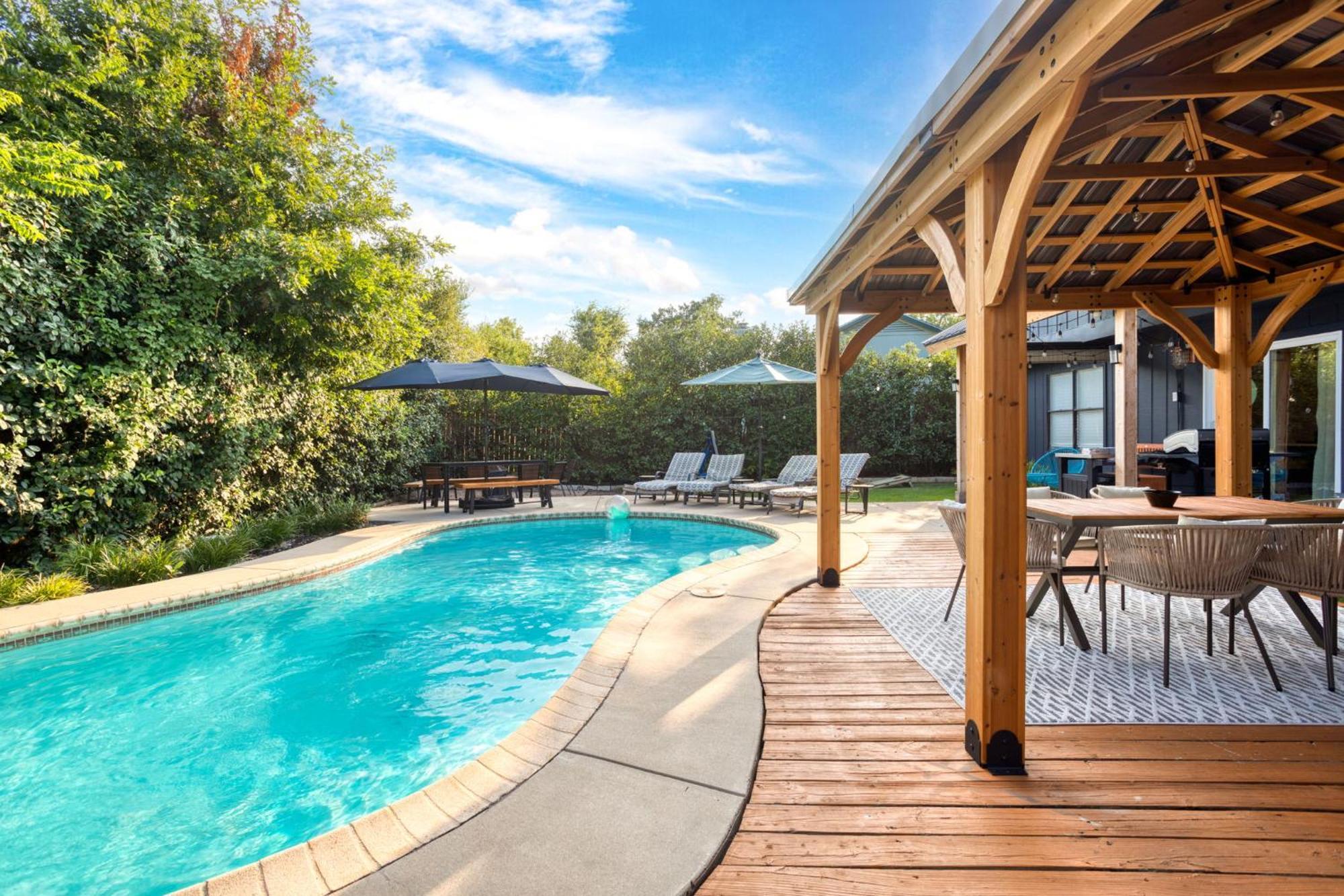 Timeless-Texas-Inn - Heated Pool Oasis & Lux Vibe Round Rock Buitenkant foto